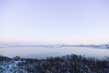 Image showing Lake Thingvallavatn in Iceland