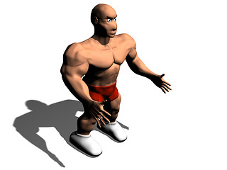 Image showing Bodybuilder 