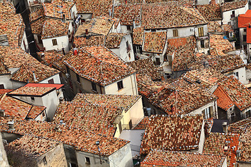 Image showing san donato di ninea view from above