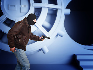 Image showing thief in action