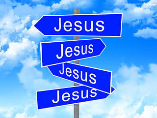 Image showing jesus way