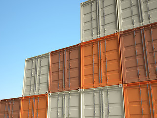 Image showing 3d container