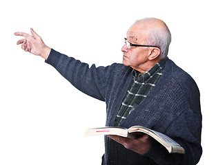 Image showing old teacher