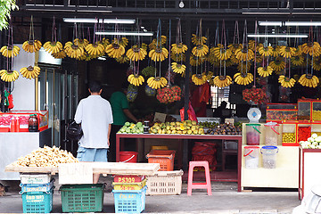 Image showing Fruits Stall