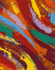 Image showing abstract painting background