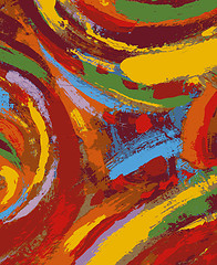 Image showing abstract painting background