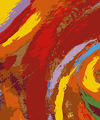 Image showing abstract painting background