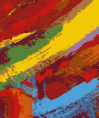 Image showing abstract painting background