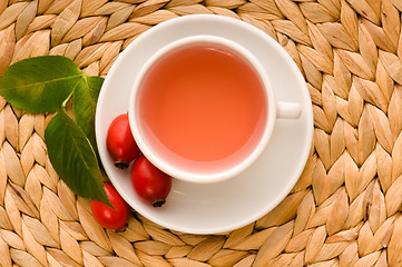 Image showing rose hip tea 