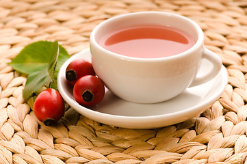 Image showing rose hip tea 