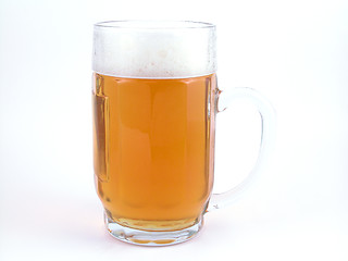 Image showing golden beer