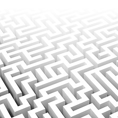 Image showing 3d labyrinth