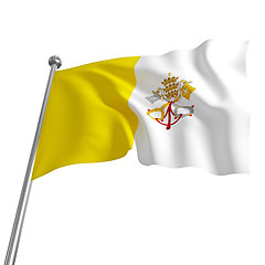 Image showing vatican flag