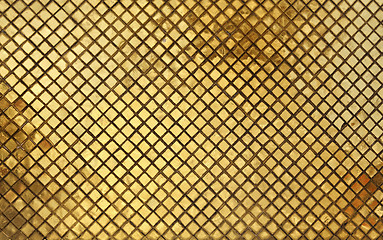 Image showing golden tiles