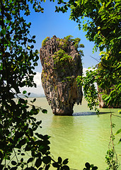 Image showing james bond island in thailand