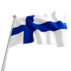 Image showing flag of finland