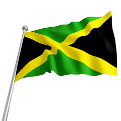 Image showing jamaica flag