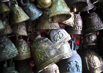 Image showing ancient thai bells