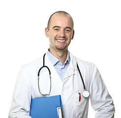 Image showing confident young doctor