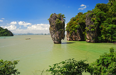 Image showing ko tapu island in thailand