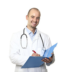 Image showing caucasian doctor 