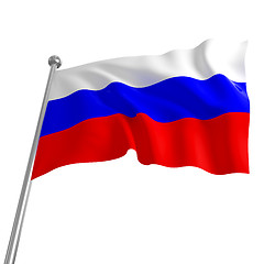 Image showing russian flag