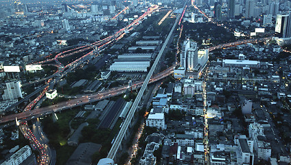 Image showing bangkok night view