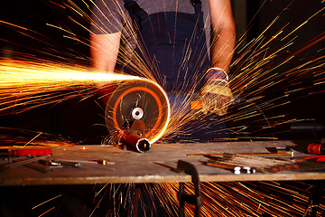 Image showing grinder in action