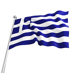 Image showing greek flag