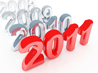 Image showing new year coming