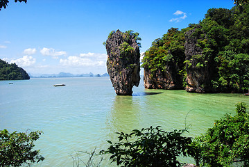 Image showing james bond island in thailand