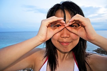 Image showing Happy girl