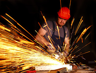 Image showing handyman on duty