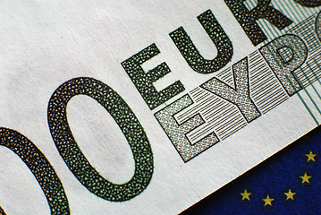 Image showing euro banknote