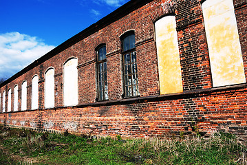 Image showing blasted house