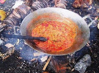 Image showing traditional asian food rendang