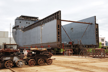 Image showing unfinished ship