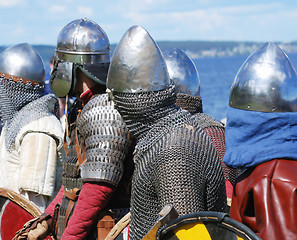 Image showing knights