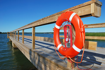 Image showing wooden berth