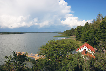 Image showing seaside view