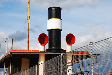 Image showing steamboat funnel