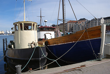 Image showing fishing boats