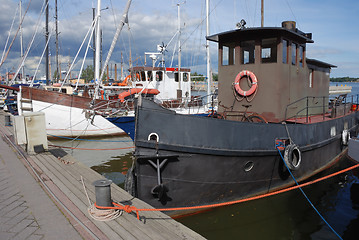 Image showing fishing boats