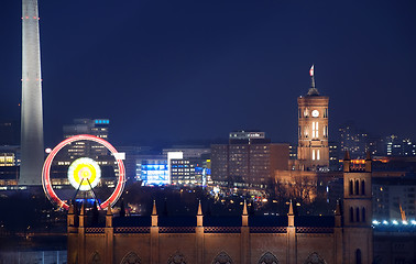 Image showing berlin rotes rathaus townhall