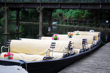 Image showing spreewald boat