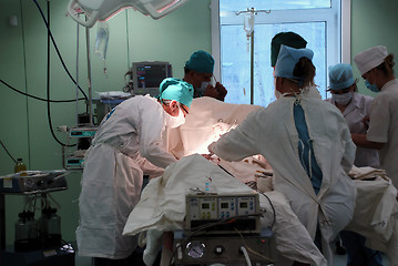 Image showing surgical operation