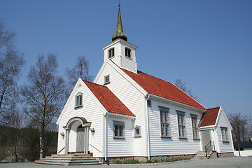 Image showing Heggedal church