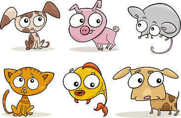 Image showing cute little pets