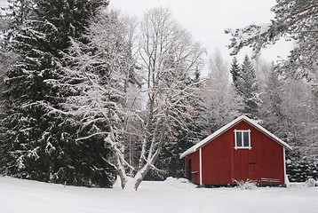 Image showing rural winter landscape