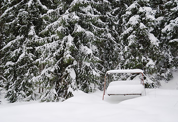 Image showing rural winter landscape